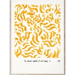 1778 PAPER COLLECTIVE Affiche Comfort Yellow - Paper Collective