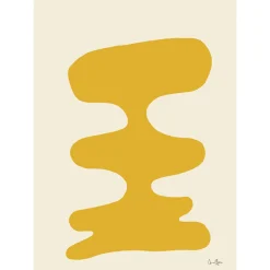 1778 PAPER COLLECTIVE Affiche Soft Yellow - Paper Collective