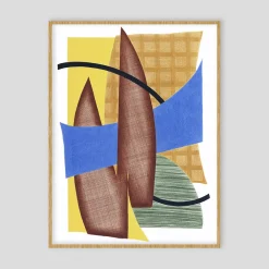 1021 MILK Affiche Stripe Velvet - Craft Gallery