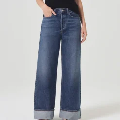 Women Agolde - Jean Dame - Bleu