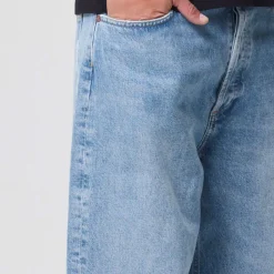Women AGOLDE - Jean low slung baggy - Bleu clair