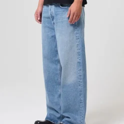 Women AGOLDE - Jean low slung baggy - Bleu clair