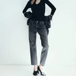 Women Agolde - Jean Valen - Gris foncé