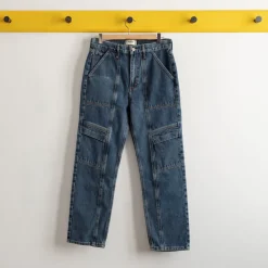 Women Agolde - Jeans Cooper Cargo - Bleu
