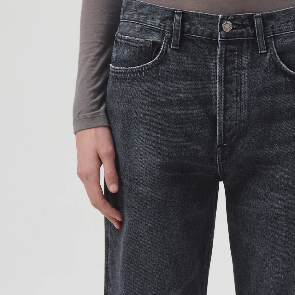 Women Agolde - Jeans Fran - Gris