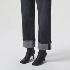 Women Agolde - Jeans Fran - Gris