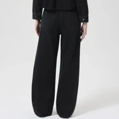 Women Agolde - Jeans Low Curve - Noir