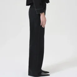 Women Agolde - Jeans Low Curve - Noir