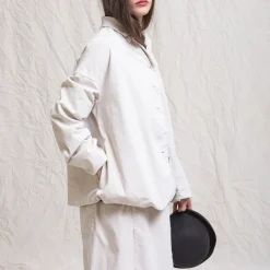 Women ALBUM DI FAMILIA Album Di Famiglia - Veste ample en velours - Beige