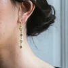 Women ALIX D REYNIS Alix D. Reynis - Boucles d'oreilles Léonie - Tourmaline Verte