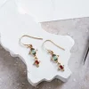 Women ALIX D REYNIS Alix D. Reynis - Boucles d'oreilles Leo - Tourmaline Rouge