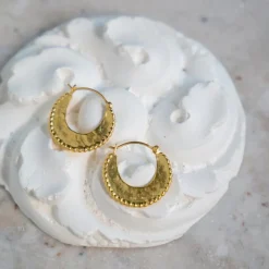 Women ALIX D REYNIS Alix D. Reynis - Boucles d'oreilles Moon - Doré