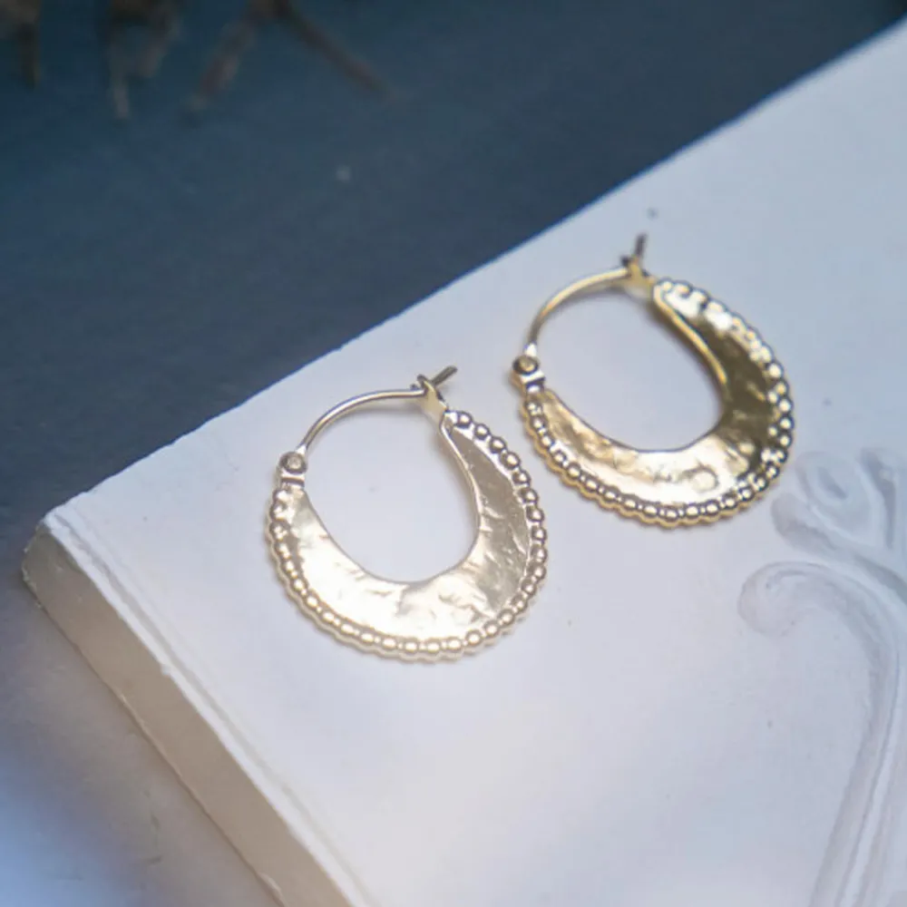Women ALIX D REYNIS Alix D. Reynis - Boucles d'oreilles Moon - Doré