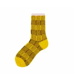Women Alto Milano - Chaussettes Olivia - Jaune