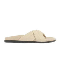 Women Ancient Greek Sandals - Sandales Whitney Footbed - Taupe