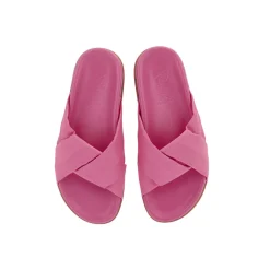 Women Ancient Greek Sandals - Sandales Whitney Footbed - Rose
