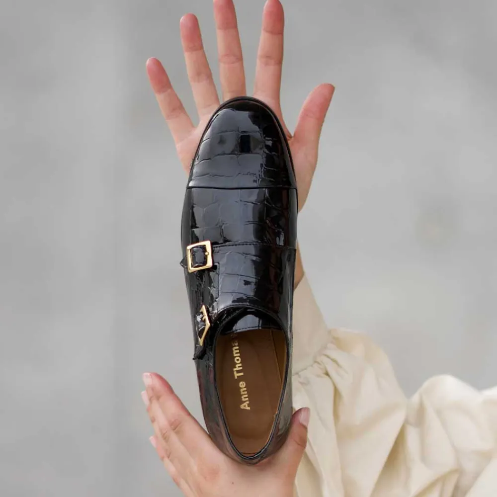 Women ANNE THOMAS - Mocassins Mister Thomas - Noir