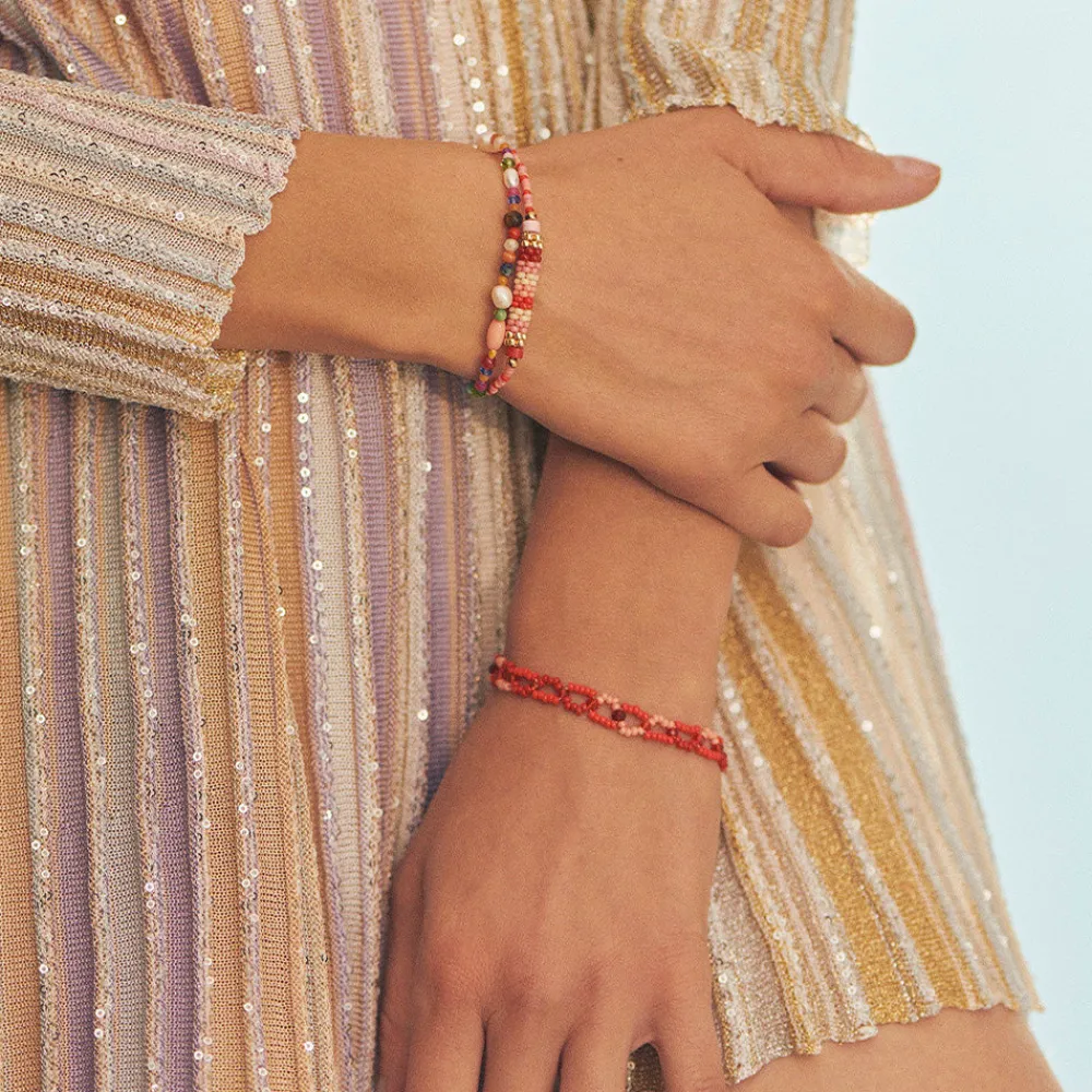 Women Anni Lu - Bracelet Tattoo - Rouge