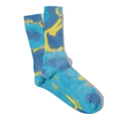 Women Anonymous ISM - Chaussettes Tie Dye - Bleu
