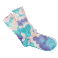 Women Anonymous ISM - Chaussettes Tie & Dye - Turquoise