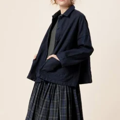 Women APUNTOB - Veste oversize - Bleu