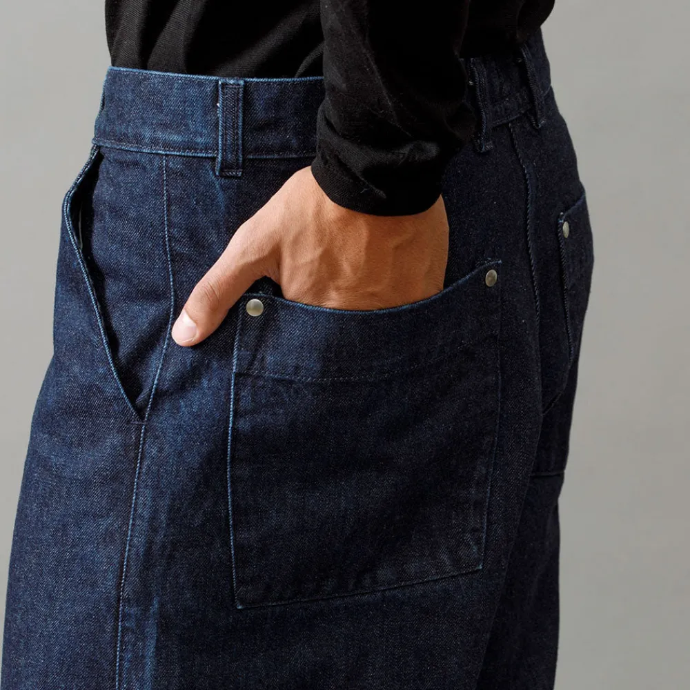 Arpenteur - Pantalon 5 Poches - Indigo