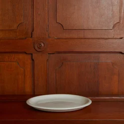 0 Assiette Cantine - Craie