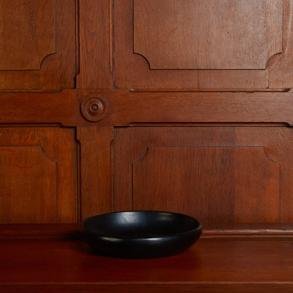1950 INDIGENA Assiette Chamba - Noir