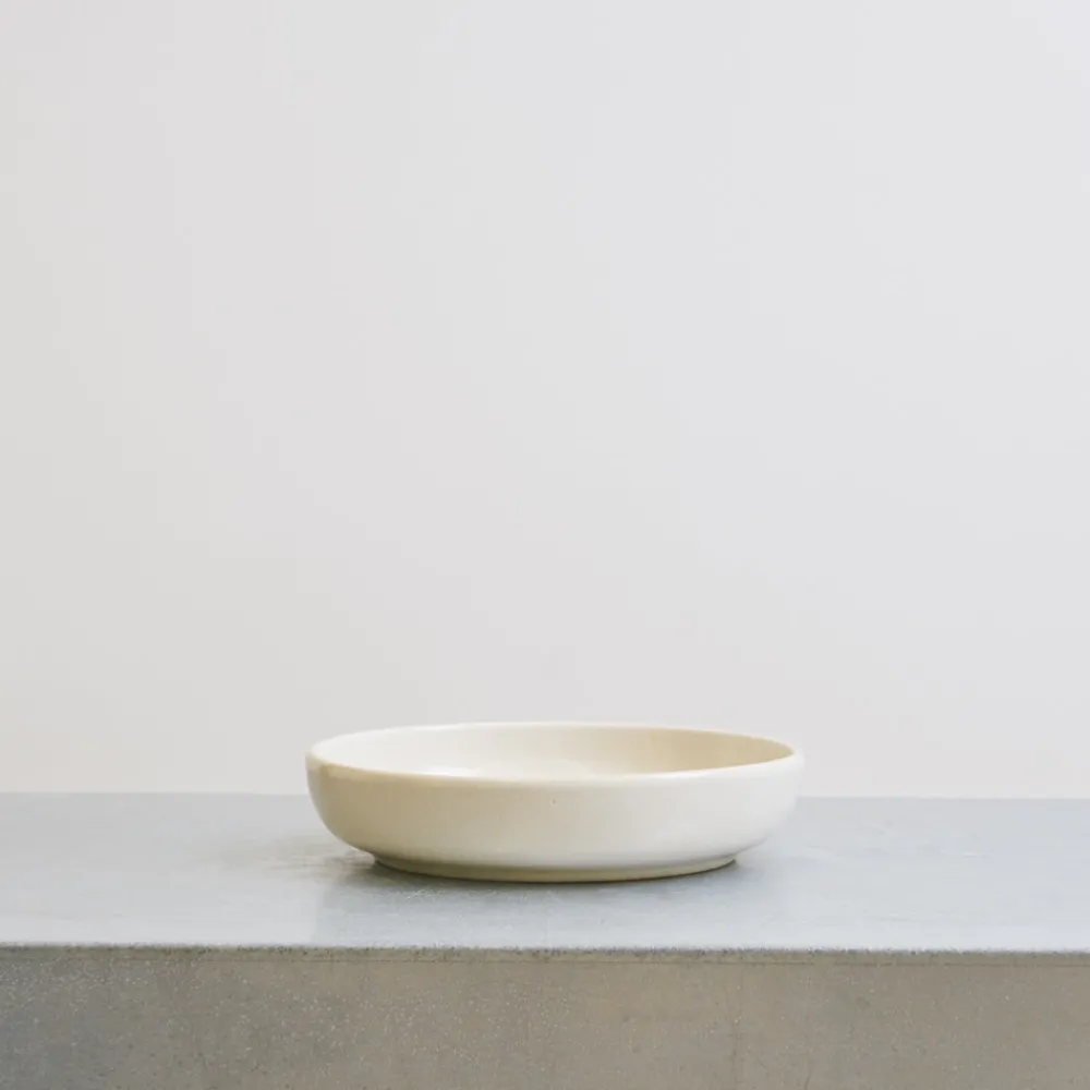 559 STONEWARE Assiette creuse en grès fin - Blanc