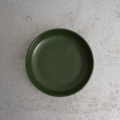 559 STONEWARE Assiette creuse en grès fin - Kaki