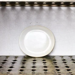 259 SERAX Assiette dessert Out of Lines - Off White