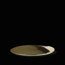 925 JARS CERAMISTES Assiette en grès émaillé Wabi - Seidou Kaki