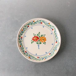 244 FASANO Assiette Fleurs - Multicolore