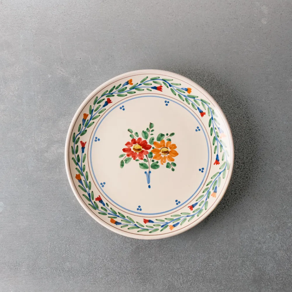 244 FASANO Assiette Fleurs - Multicolore