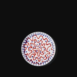 MERCI Assiette plate en faïence Paola Navone