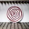 MERCI Assiette plate en faïence Paola Navone