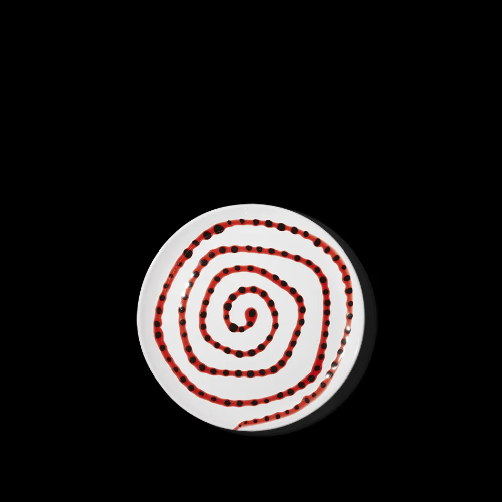 MERCI Assiette plate en faïence Paola Navone