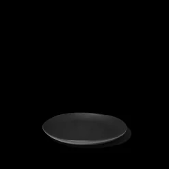 1636 DEARTIS Assiette plate en grès - Noir