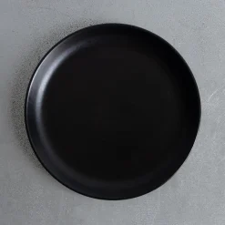 559 STONEWARE Assiette plate en grès fin - Réglisse