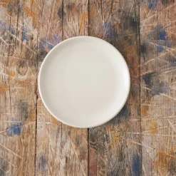 559 STONEWARE Assiette plate en grès fin - Blanc