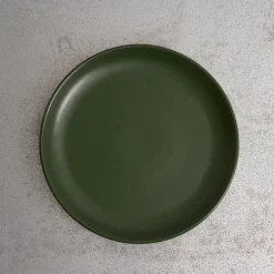 559 STONEWARE Assiette plate en grès fin - Kaki