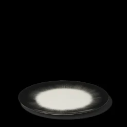 259 SERAX Assiette plate en porcelaine Ann Demeulemeester - Noir et blanc
