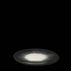 259 SERAX Assiette plate en porcelaine Ann Demeulemeester - Noir et blanc