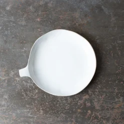 259 SERAX Assiette poêlon La Mère - Ebony Blanc