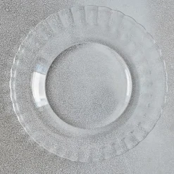 930 BARBIER DURALEX Assiette transparente Picardie
