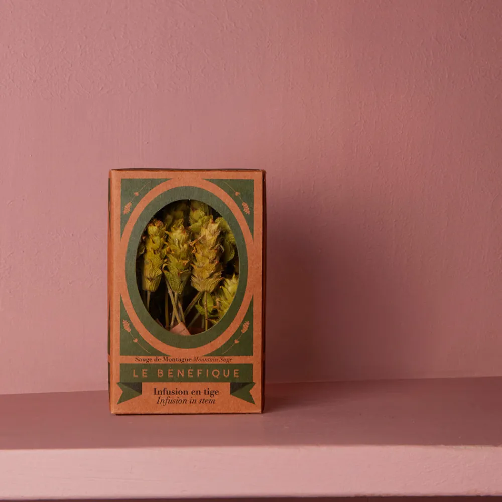 2972 LE BENEFIQUE Assortiment 20 tiges infusion Sultan - Sauge - Le Bénéfique