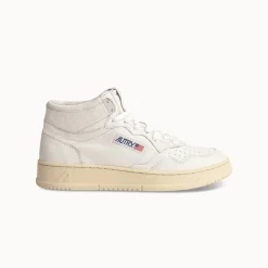 Women Autry - Baskets 01 Mid Wom - Blanc