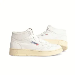 Women Autry - Baskets 01 Mid Wom - Blanc
