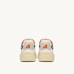 AUTRY - Baskets CLC Low - Blanc & Orange