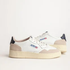 Autry - Baskets Medalist Low - Marine & Beige